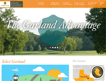 Tablet Screenshot of garlandedp.com